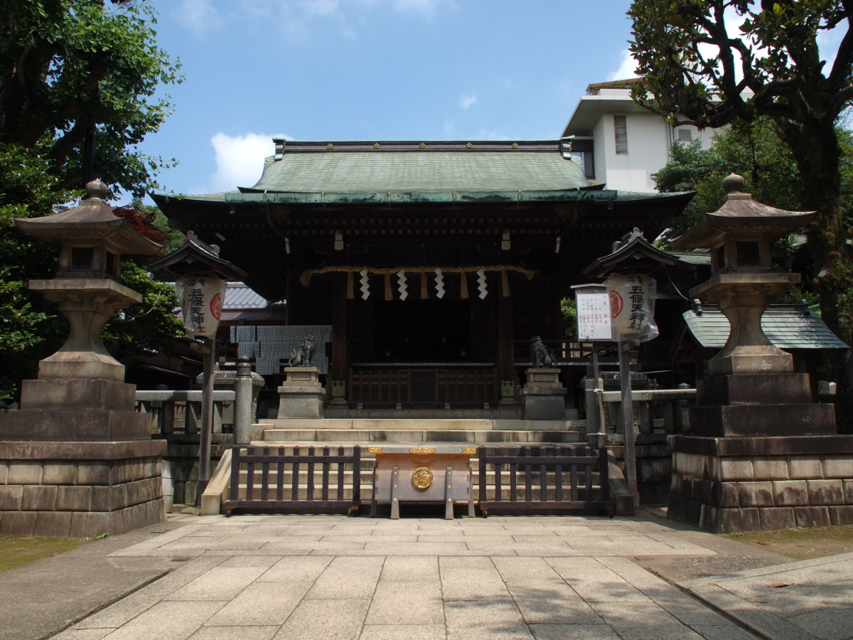 五條天神社　社殿